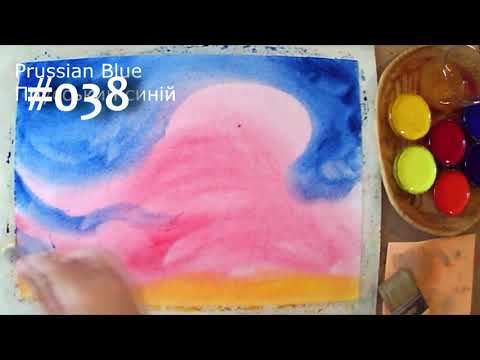 Catalogue of Waldorf painting exercise examples | Каталог прикладів з вальдорфського живопису