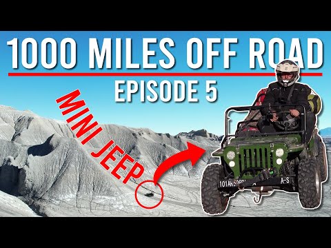 Will the mini jeep make it to Moab? Ep5: Swing Arm City, the Moon, Lake Powell.