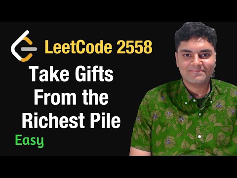 Take Gifts From the Richest Pile - Leetcode 2558 - Python