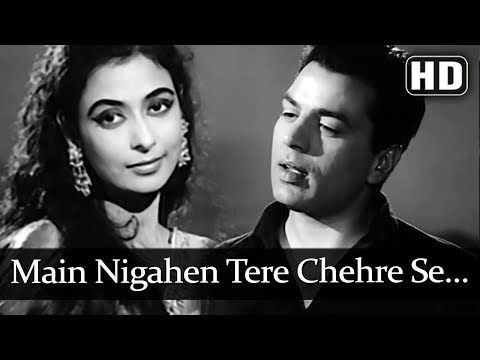Main Nigahen Tere ... (HD) - Aap Ki Parchhaiyan Song - Dharmendra - Nazir Hussain - Leela Chitnis