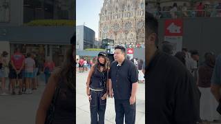 Fans from Ukraine #ukraine #sagradafamilia #barcelona #beauty #trump