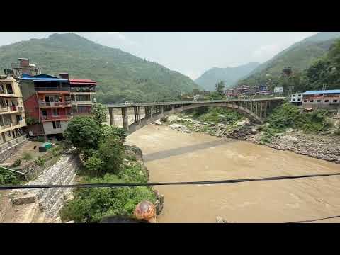 Flow of terbid water