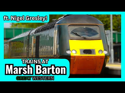 Trains at Marsh Barton, 6.7.24 - GWML