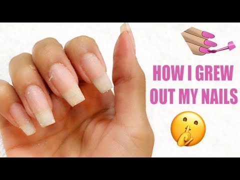 HOW I GREW OUT MY NAILS | DESI PERKINS