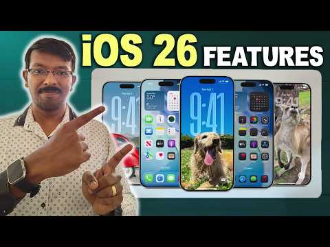 iOS 26 Features 🍎 தெரிக்கவிடும் Apple iPhone iOS 26 Update 🔥 Full Features!