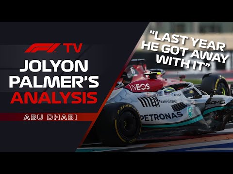 Analysing Hamilton And Sainz's Clash | Jolyon Palmer?s F1 TV Analysis | 2022 Abu Dhabi Grand Prix