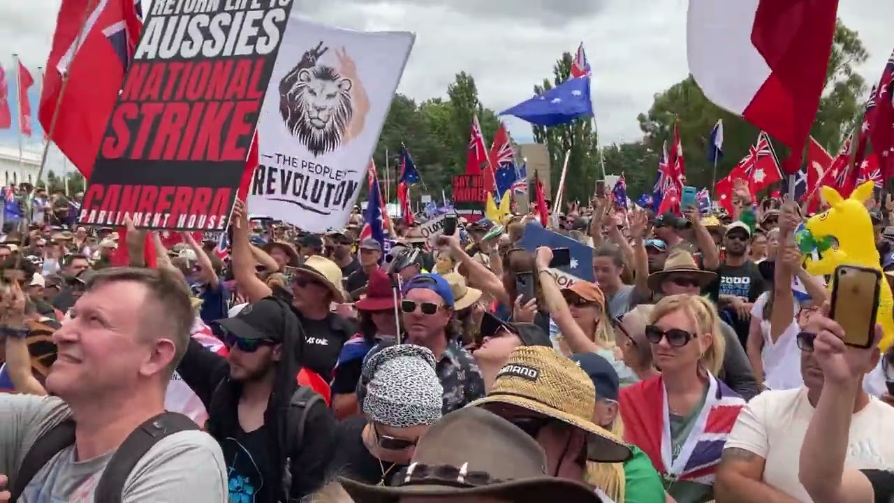 Canberra Freedom Rally – We Are Australian