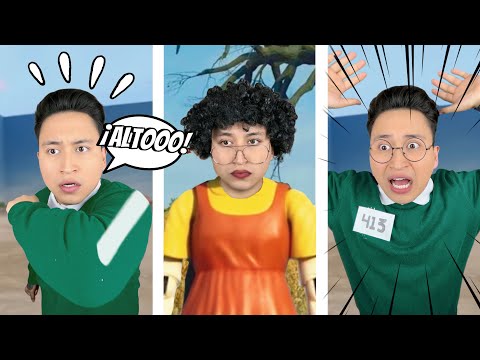 😱🦑El profe no SOBREVIVIÓ al Juego del CALAMAR🦑😱| ¿La orientadora es la MALA?😭💔💀