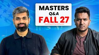 LIVE Q&A with Yudi J: MS in USA Fall 2027