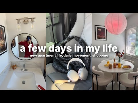 vlog: starting new routines, 2025 mindset, settling into my new apartment, etc