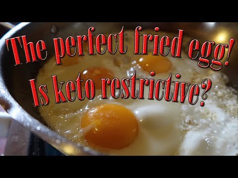 The perfect fried egg | Is Keto restrictive? | My NEW CHANNEL | vlog