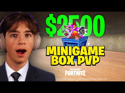 🔴MINIGAME Box PVP Streamer Tourney!