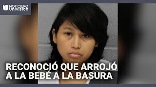 Arrestan a una madre acusada de arrojar a su bebé recién nacida en un basurero de Texas