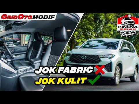 Rombak Jok Innova Zenix Tipe G Hybrid, Jadi Berasa Kaya Tipe Q | Modifikasi Mobil