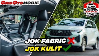 Rombak Jok Innova Zenix Tipe G Hybrid, Jadi Berasa Kaya Tipe Q | Modifikasi Mobil