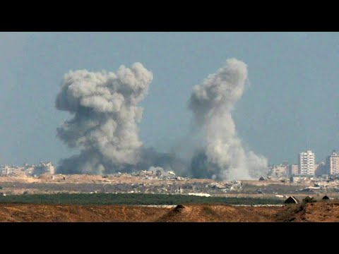 Smoke billows in Gaza during ongoing Israeli strikes | AFP