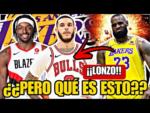 😱  ¡¡¡LOS QUIEREN FICHAR YA!!!💥 LAKERS A POR JERAMI GRANT  Y LONZO BALL?¿ ⚠️NBA