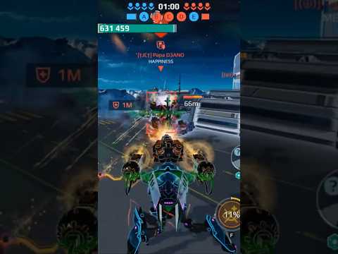 WR - Anaksor UE Redeemer VS Rex (UE Nodens Linked) | War Robots