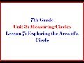 Understanding Circle Area and Diameter Relationships