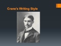 Stephen Crane's Literary Contributions