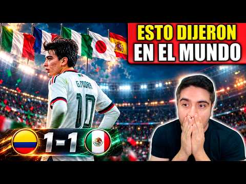 🔥ESTO DIJERON en EL MUNDO del GOLAZO de GILBERTO MORA contra COLOMBIA