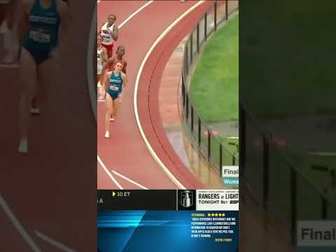 Abby Steiner’s LEGENDARY COMEBACK In 4x400m Final #abbysteiner #4x400m