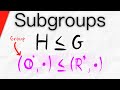 Understanding Subgroups