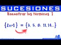 Términos y Fórmulas de Sucesiones