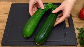 Ein Freund aus Spanien hat mir beigebracht, wie man Zucchini so lecker kocht! Sehr lecker! ASMR