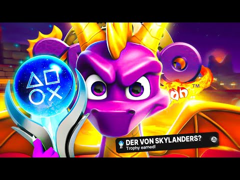 Die Platin von Spyro 3 hat es beendet...