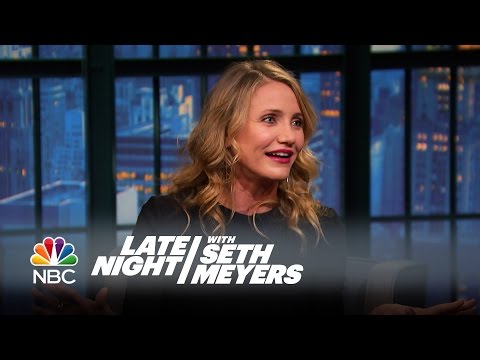 Cameron Diaz Loved Inflicting Hard Knock Meanness In Annie! See Her Interview With Seth Meyers HERE!