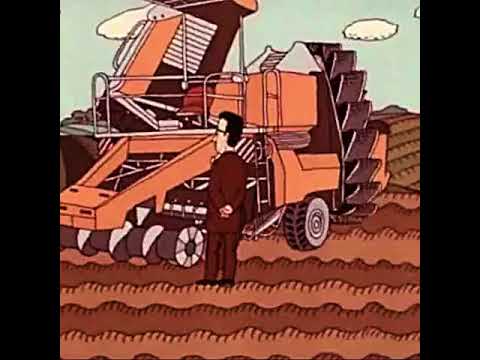 CCCР Фитиль 1988 Комбайн под мухой