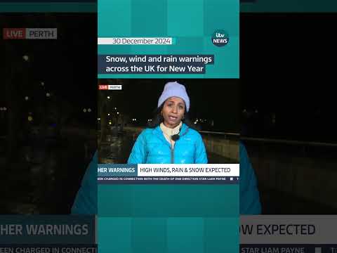 Heavy snow, rain and wind set to cause disruption over New Year’s Eve #weather #newyearseve #shorts
