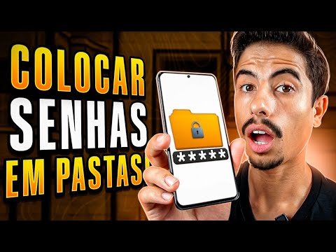 Como COLOCAR SENHA EM PASTAS do CELULAR!