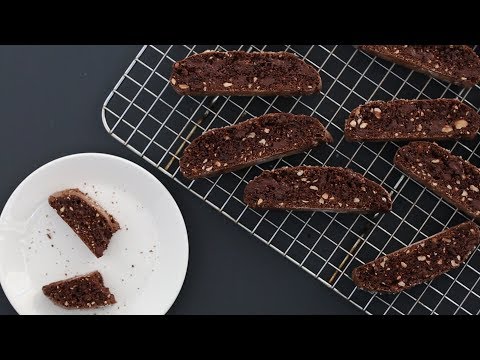 Chocolate-Hazelnut Biscotti- Kitchen Conundrum with Thomas Joseph
