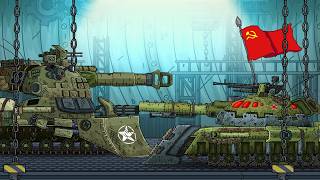 A COLD WAR! This battle will be fierce! - Cartoons about tanks