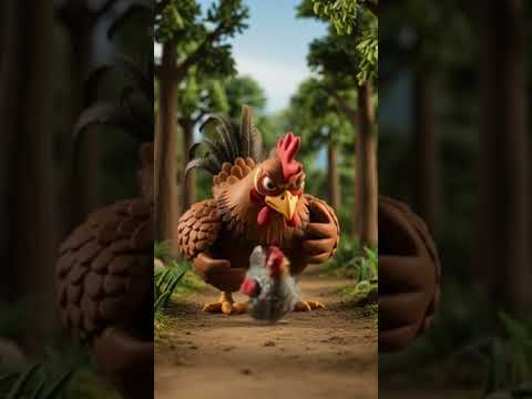 chicken eating chicken #shorts#funny #food
