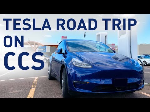 Tesla Road Trip on CCS - The House on the Rock