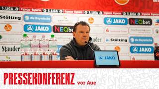 Pressekonferenz vor FC Erzgebirge Aue | 29. Spieltag | #immeRWEiter #nurderrwe