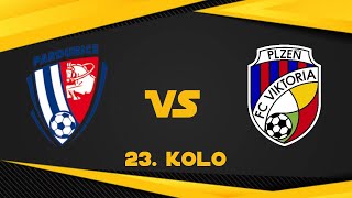 FC Viktoria Plzeň vs Fk Pardubice/Highlight