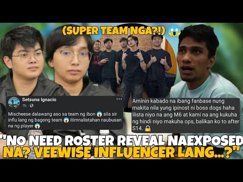 AURORA ROSTER REVEAL HINDI NA KAILANGAN NIREVEAL NA AGAD NI DOGIE? VEEWISE TAGA HYPE LANG PALA?!