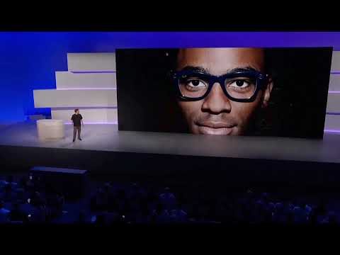 YouTube video thumbnail: Meta Launches First Smart Glasses With Built-in Display