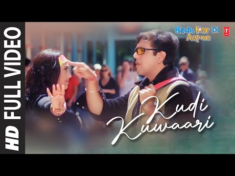 Kudi Kuwaari - Full Video Song | Hadh Kar Di Aapne | Jaspinder Narula | Govinda | Rani Mukherjee