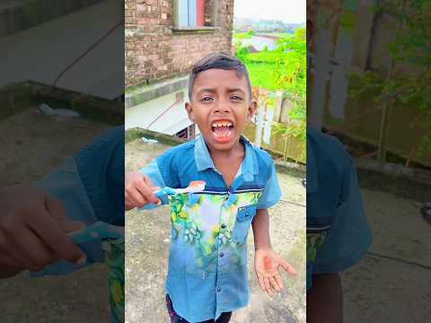 দাঁত ব্রাশের সময় রাজুর এমন কাণ্ড! 🤣#shorts #funny #trending #comedy