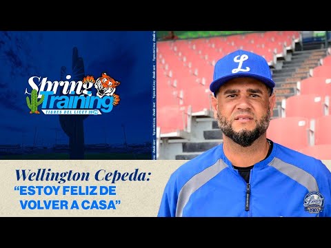 WELLINGTON CEPEDA - Estoy feliz de volver a casa