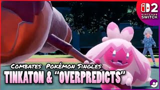 💗¡TINKATON & "OVERPREDICTS"!💗 ~ COMBATES POKÉMON Escarlata y Púrpura en NINTENDO SWITCH 2.