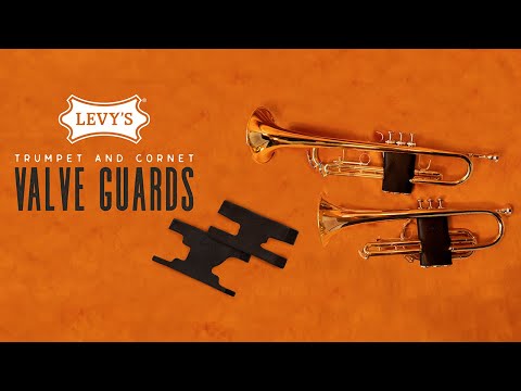 Levy's Leather Valve Guards for Trumpet & Cornet 🎺