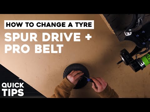 How to Change a Tyre | Pro Belt + Spur Drive | Trampa QuickTips