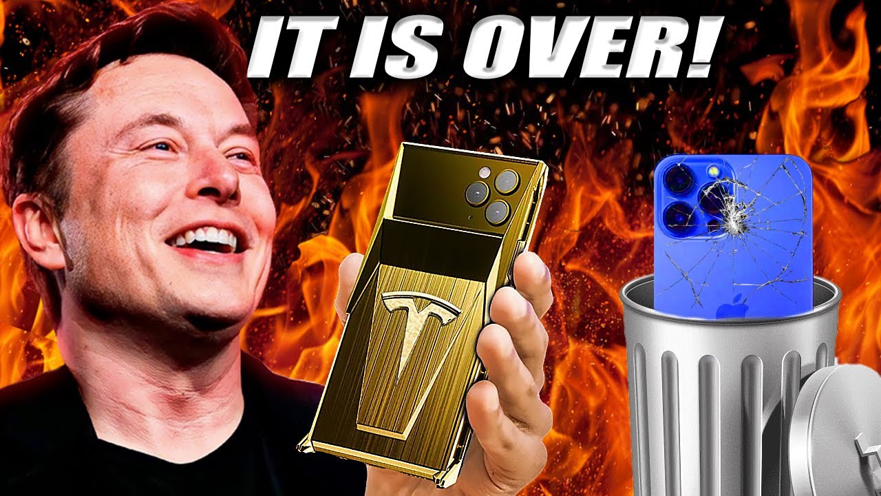 Elon Musk JUST SAID “Buy Tesla Phone Pi And Break IPhone 14”