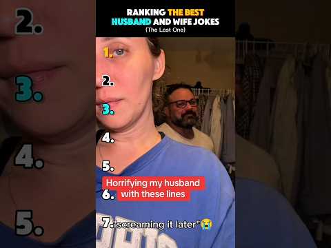Ranking The Best Husband and Wife Jokes #ranking